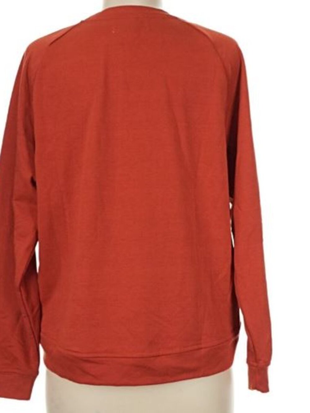 Rae Dunn Pumpkin Spice Orange Sweatshirt | M | - Picture 5 of 6